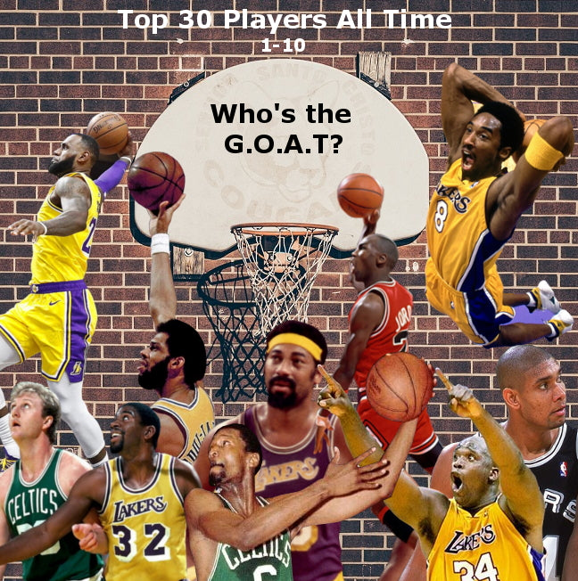 Who are the Top 30 Players All Time?