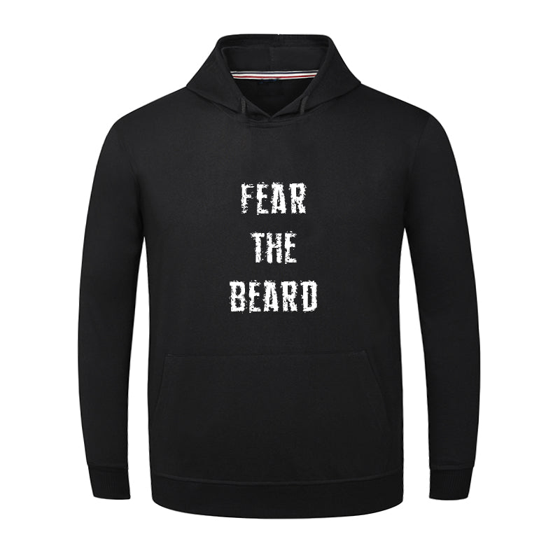 Fear The Beard Long Sleeve Hoodie