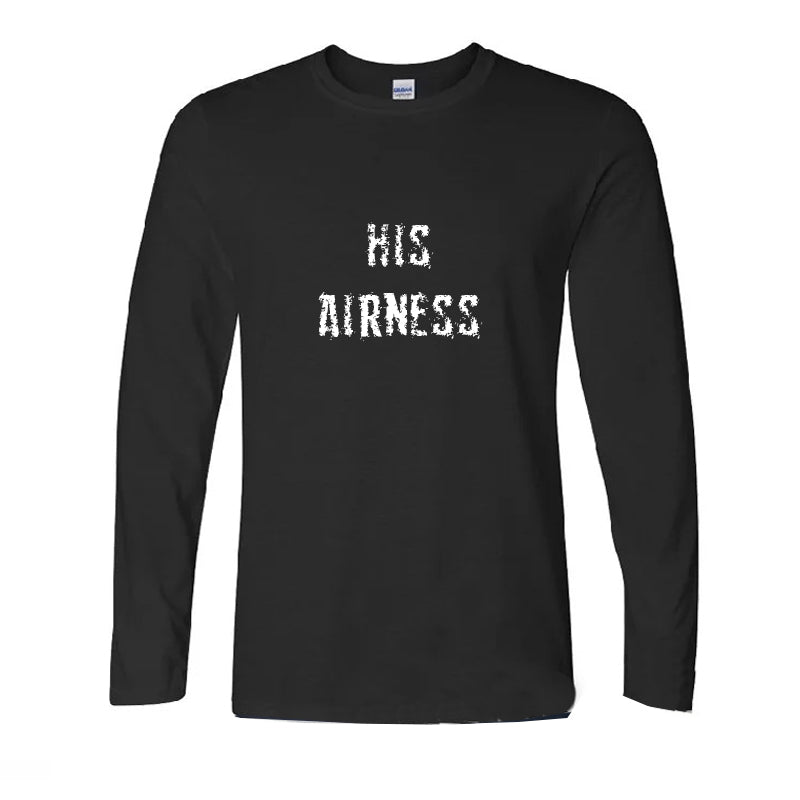 HIS AIRNESS Long Sleeve Tee