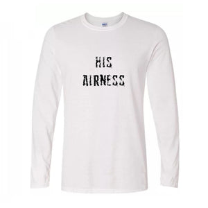 HIS AIRNESS Long Sleeve Tee